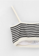 [MADE] Lucio Stripe Swim Bra Top