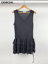 DOT CANCAN LAYERED DRESS (3C)