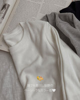 【MADE】Round Neck Fleece T-Shirt