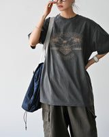 バウ モータース ピグメント ショートスリーブ Tシャツ