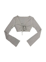 lavender crop bolero cd(3 color)