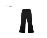 Qrun Swaying Mesh Bootcut Training Pants