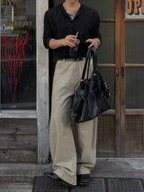 Moto two-way leather cross bag