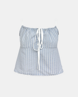 Jude Smocked Ribbon Blouse
