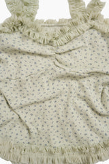 Floral Shirred Sleeveless