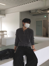 ラスト ヘンリーネック ロングスリーブ ニット2C