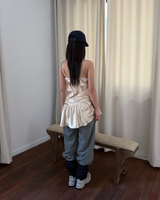 レースシルキーワンピース