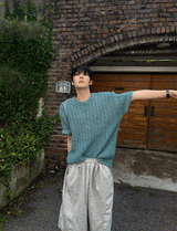 24SS カーブドバミューダパンツ