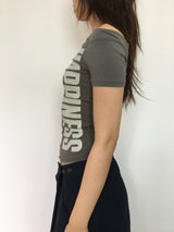 Happy Off Shoulder T-Shirt (2color)