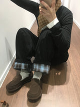 [MD Pick] ノンフェードチェックロールアップデニム (2 Colors)