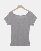 ベイビン ワンショルダー ショートスリーブTシャツ