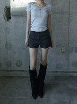 Asheran Two-Button Low Shorts