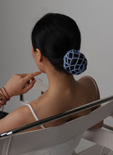 Flower Hair Net (pink)