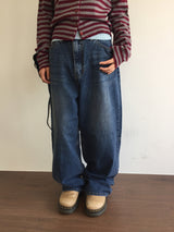 Barrel Wide Balloon Denim (1color)