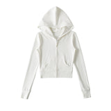 Color Point Hood Jacket