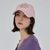 TMV Lettering Ball Cap / Pigment Pink
