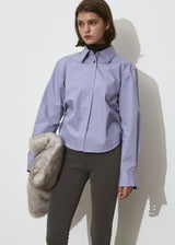 RIB SKINNY PANTS_GREY