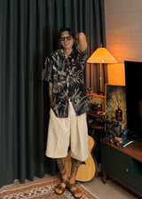 Overfit Bermuda Backbanding Slacks Shorts 3COLOR