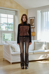 IRIS TOP / BROWN