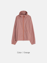 Vera Checked Windbreaker (2color)
