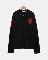 ポディ ホース ロングスリーブ Tシャツ