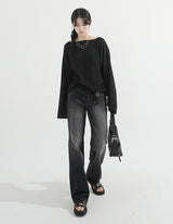 See-through Scotch Knit