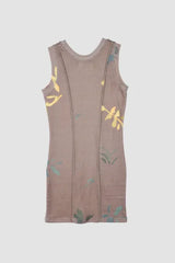 LEAF　KNIT　DRESS