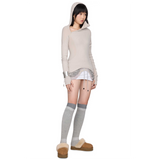 WMNS BEUTER® GREIGE BALACLAVA HOODIE / WMNS BEUTER® グレイジュ バラクラバフーディ