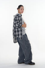 Garment dyeing cargo pants