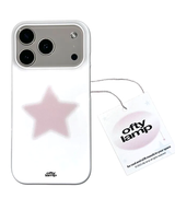 [made] bebe star pink phone case (hard)