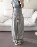 [Unisex/Summer Pants] Lev Linen Stripe Banding Pants (4 colors)