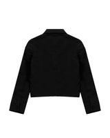Stars Shirt Jacket Black