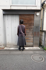 saros コットンスリーブ - チャコール(1)