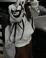 Irie knit zip-up white