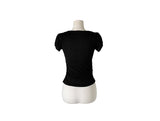 Natin Tencel Puff Shirring Short Sleeve T-shirt