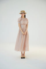 NO.4 DRESS - NUDE BEIGE