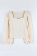 Reuben color matching puff top