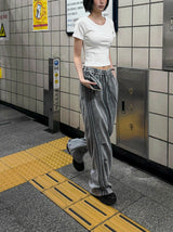 フィットアップクロップショートスリーブT