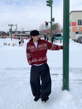  Cony big wide raw denim