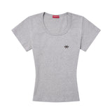 メインロゴUネックTシャツ (SUSKNK-100)