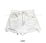 Dear Damage Denim Shorts
