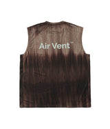 Air Vent Tie-Dye Racing Singlet (Brown)
