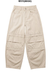 Hannah Cotton Wide Work Pants