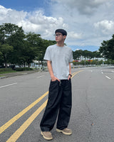 Non-fade denim pants