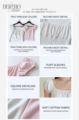 Cotton Candy Smudge Square Short Sleeve T-Shirt
