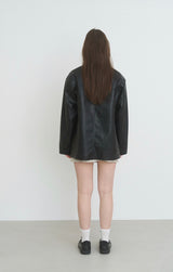 Carol Leather Jacket [black]