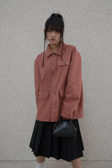 Cotton Oxford Mid Jacket