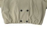 Barin Trench Crop Buckle Short Jacket