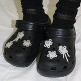 【MADE】chickweed shoe charm (white, 3pcs)