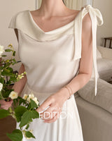 【MADE】One shoulder long dress